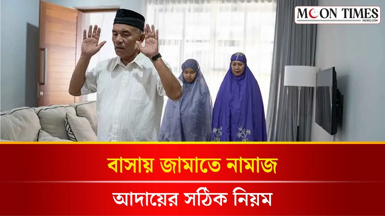 বাসায় জামাতে নামাজ পড়ার সঠিক নিয়ম কী?